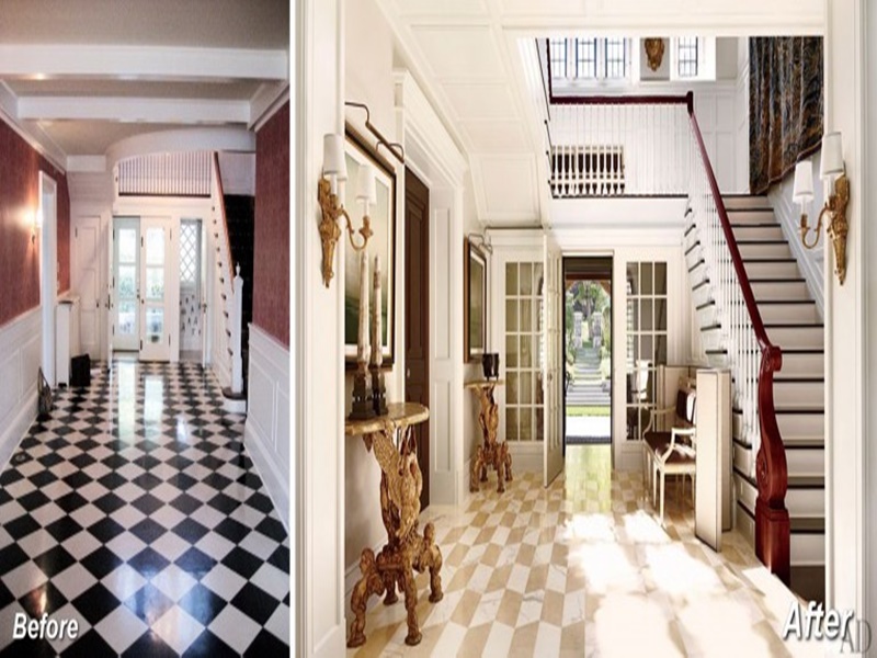 cách cải tạo cầu thang cũ