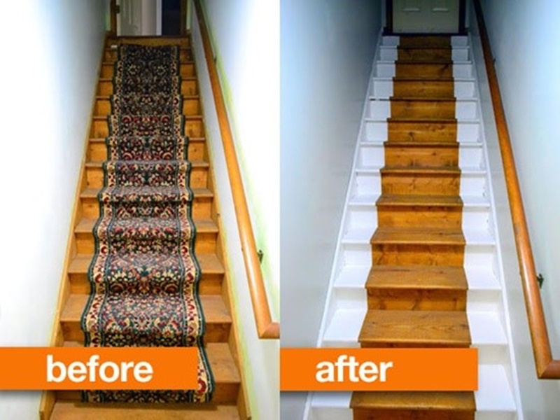 cách cải tạo cầu thang cũ