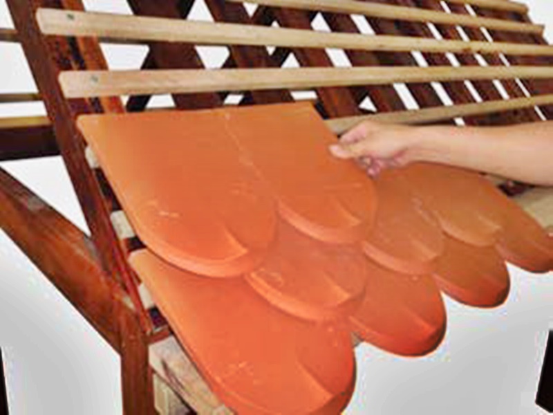 Cách lợp mái ngói mũi hài