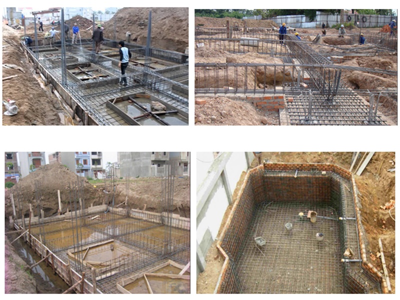 cấu tạo móng xây gạch