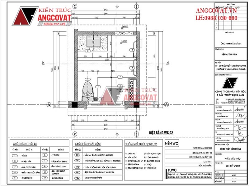 Chọn kích thước nhà vệ sinh tiêu chuẩn