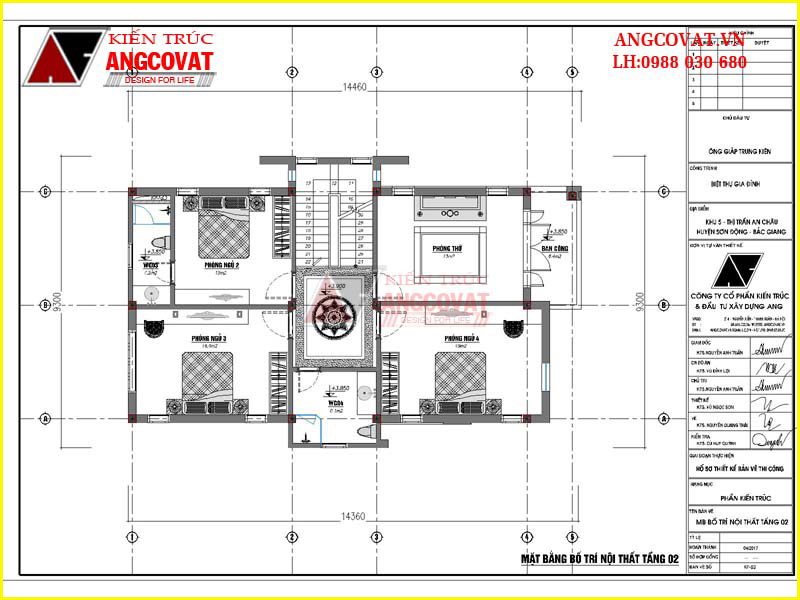 Công năng nội thất tầng 2 mẫu nhà 2 tầng giả 3 tầng hiện đại mái bằng đẹp
