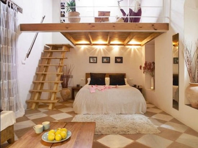 Thiết kế gác lửng nơi có nhiều ánh sáng làm không gian thư giãn, ngắm nhìn thiên nhiên.