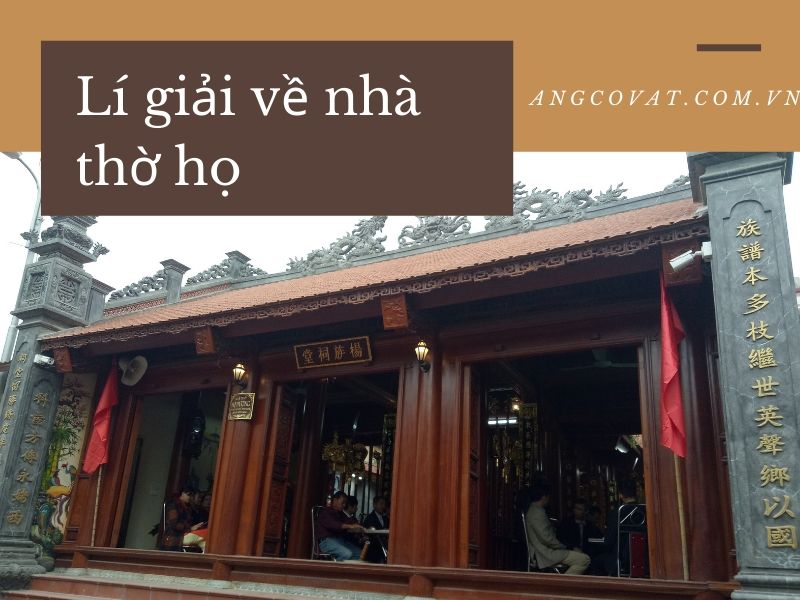 Khái niệm về các mẫu nhà thờ họ đơn giản