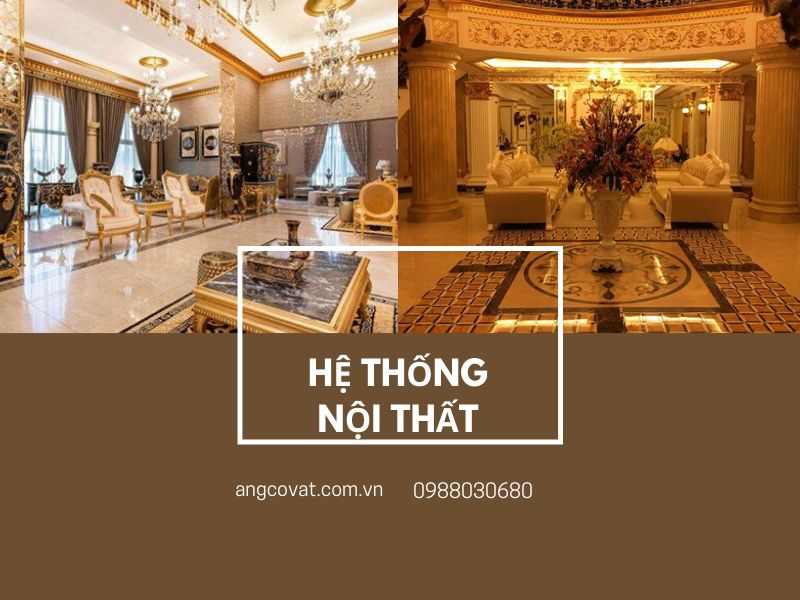 Biệt thự to đẹp sở hữu hệ thống nội thất cao cấp sang trọng