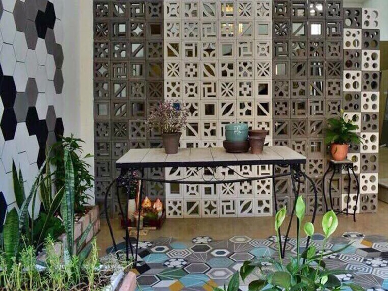 hướng dẫn thi công gạch bông gió