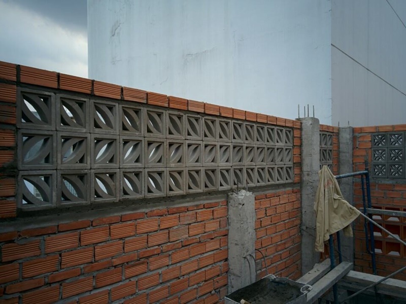 hướng dẫn thi công gạch bông gió