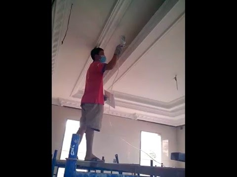 Hướng dẫn thi công phào chỉ thạch cao