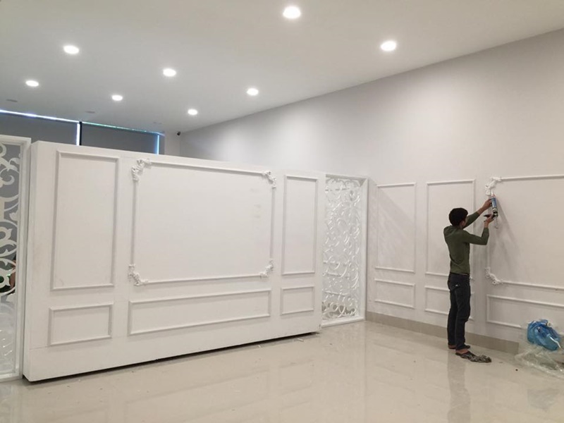 Hướng dẫn thi công phào chỉ thạch cao