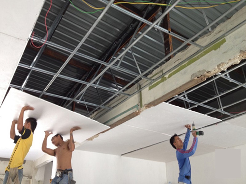 Hướng dẫn thi công tấm xi măng cemboard