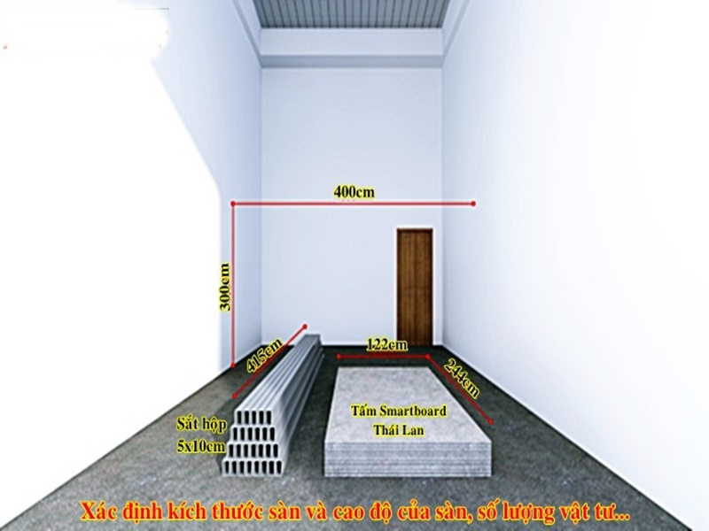 Hướng dẫn thi công tấm xi măng cemboard