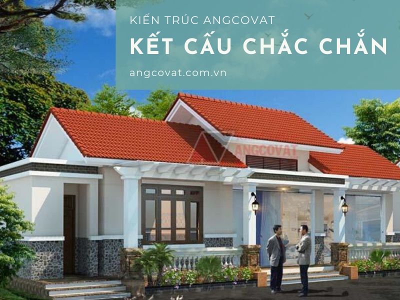 kết cấu chắc chắn 8 mẫu thiết kế nhà cấp 4 nông thôn đẹp