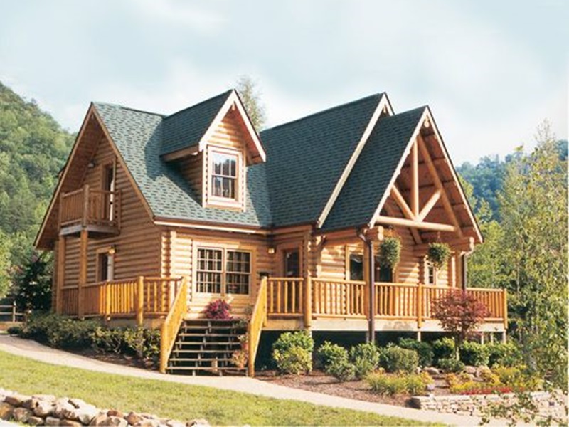 kiến trúc nhà gỗ châu âu đặc sắc