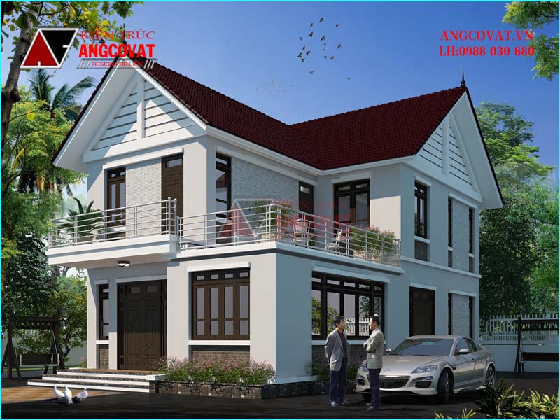 kiến trúc nhà lầu đơn giản