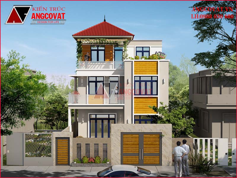 Kiến trúc nhà đơn giản, đẹp