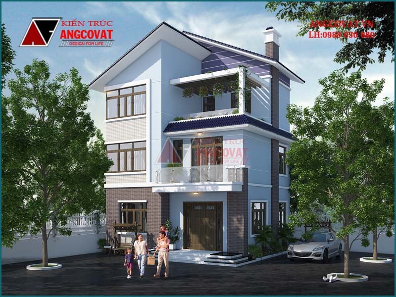 kiến trúc nhà ở nông thôn hiện đại