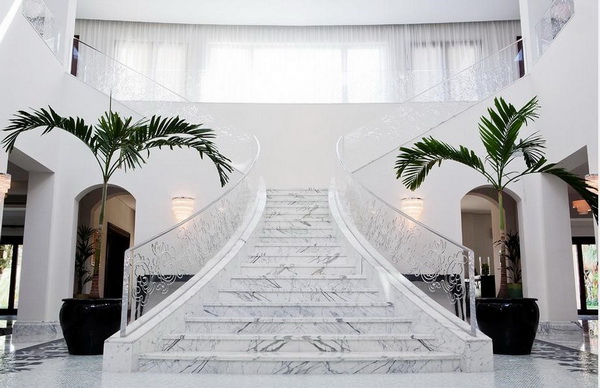 Kinh nghiệm chọn đá ốp cầu thang hợp mệnh đẹp