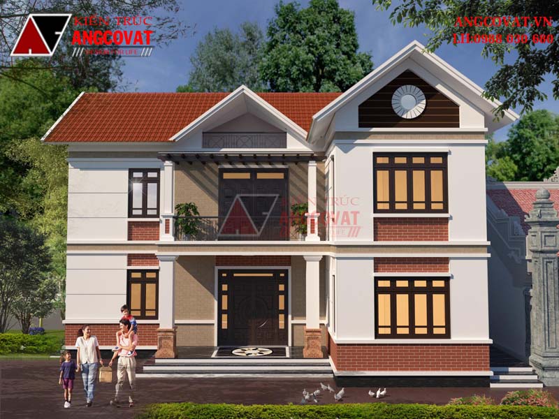 Làm thế nào để sở hữu thiết kế nhà biệt thự 2 tầng 1 mặt tiền đẹp và hiện đại