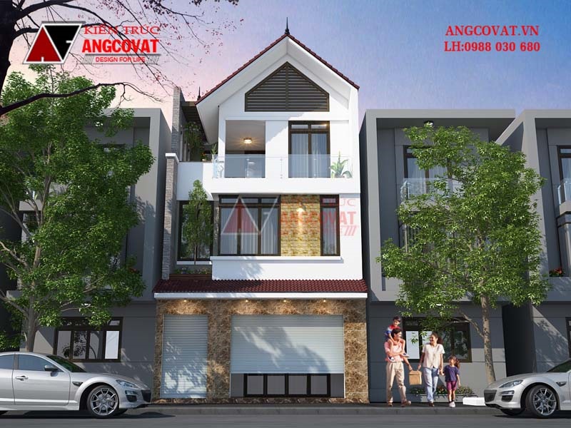 mặt tiền nhà kinh doanh sang trọng