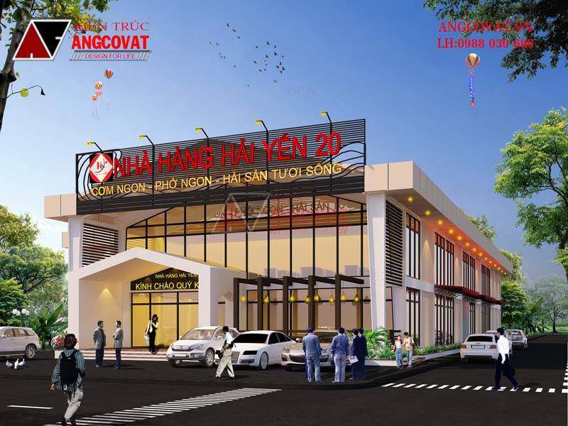 mẫu mặt tiền nhà kinh doanh đẹp