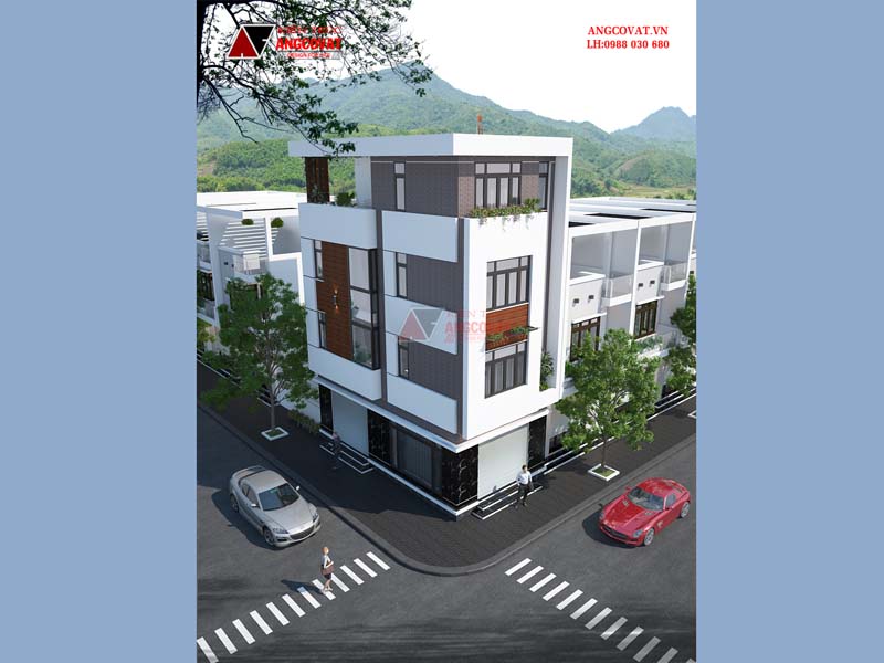 mặt tiền nhà kinh doanh 5 tầng