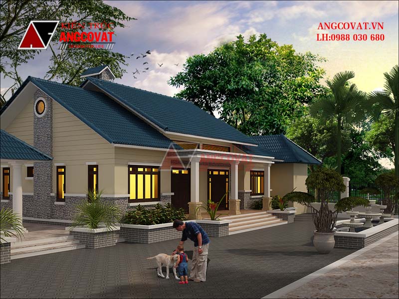 Mẫu biệt thự ở quê đẹp