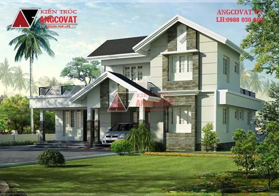 mẫu biệt thự quê đẹp