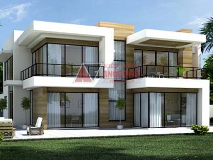 Ưu điểm của thiết kế nhà chữ L đẹp mái bằng đối với gia chủ về thẩm mỹ, công năng