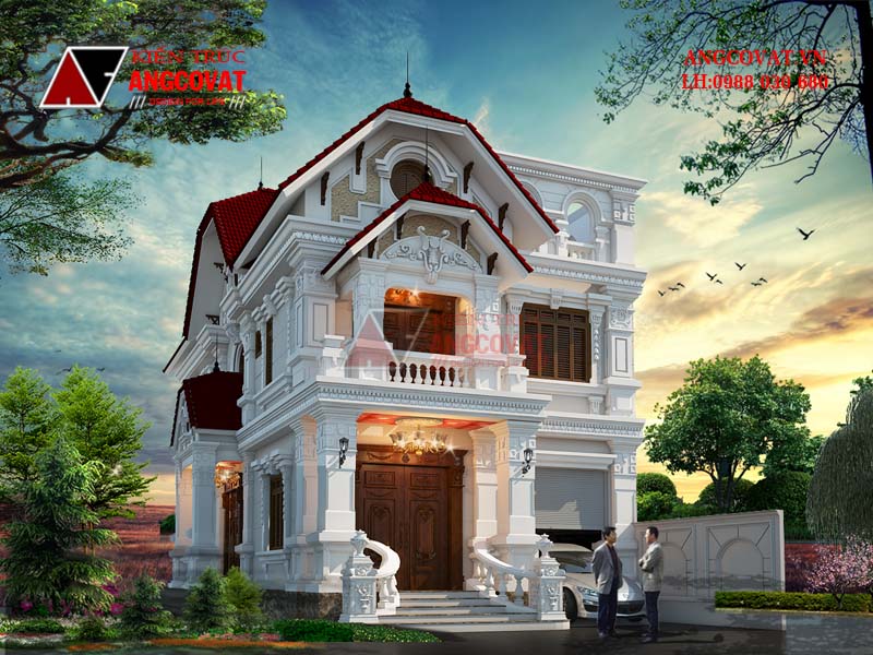 mặt tiền nhà 2 tầng 10m