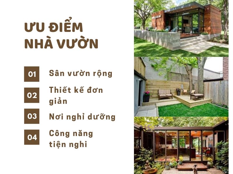 Những ưu điểm nổi bật của mẫu nhà vườn đẹp ở nông thôn Việt Nam