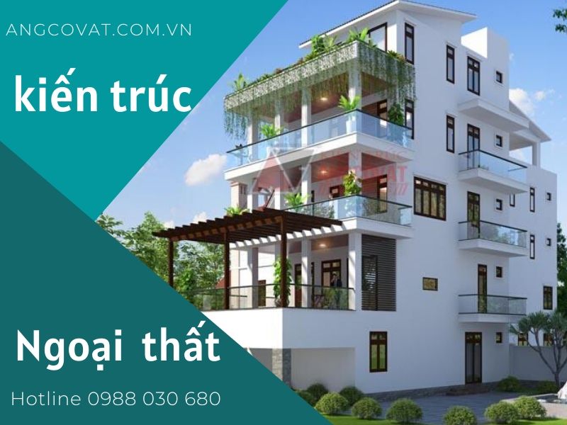 đặc điểm kiến trúc ngoại thất các mẫu kiến trúc nhà 3 tầng đẹp