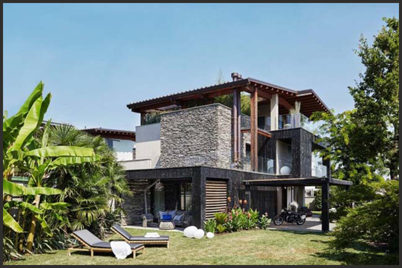 Biệt thự 3 tầng tối giản hòa quyện với thiên nhiên tạo nên sự gần gũi