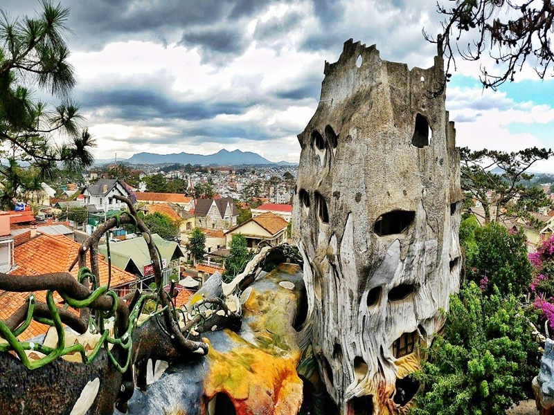 "Ngôi nhà điên" tại Đà Lạt- những ngôi nhà độc nhất vô nhị