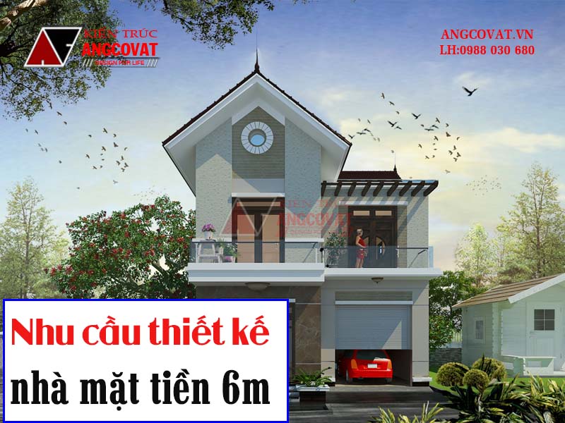 nhà mặt tiền 6m là gì?