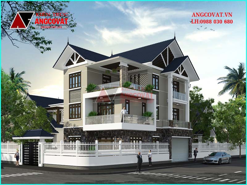 nhà 1 trệt 1 lầu 1 sân thượng thoáng rộng