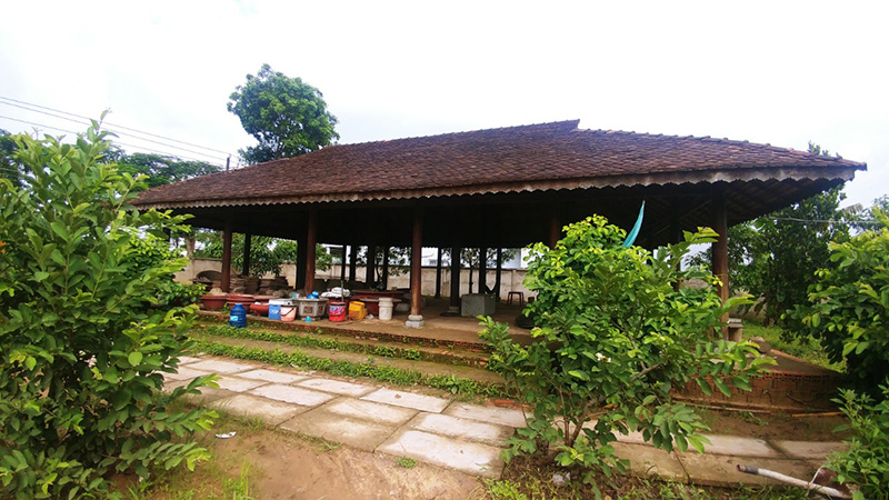 hiện trạng lô đất 250m2 trước khi xây dựng