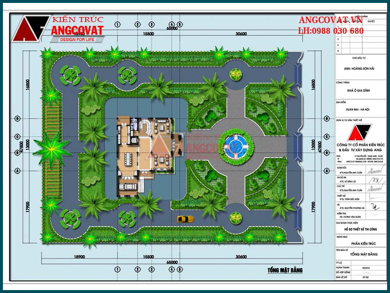 Nhà biệt thự có sân vườn rộng