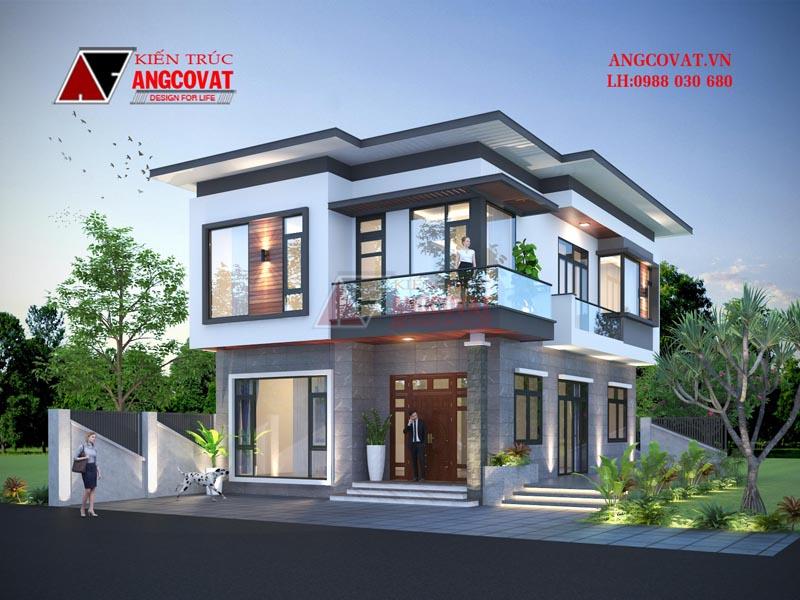 nhà hộp hiện đại đẹp