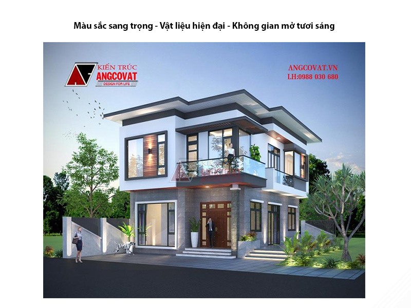 nhà hộp hiện đại đẹp