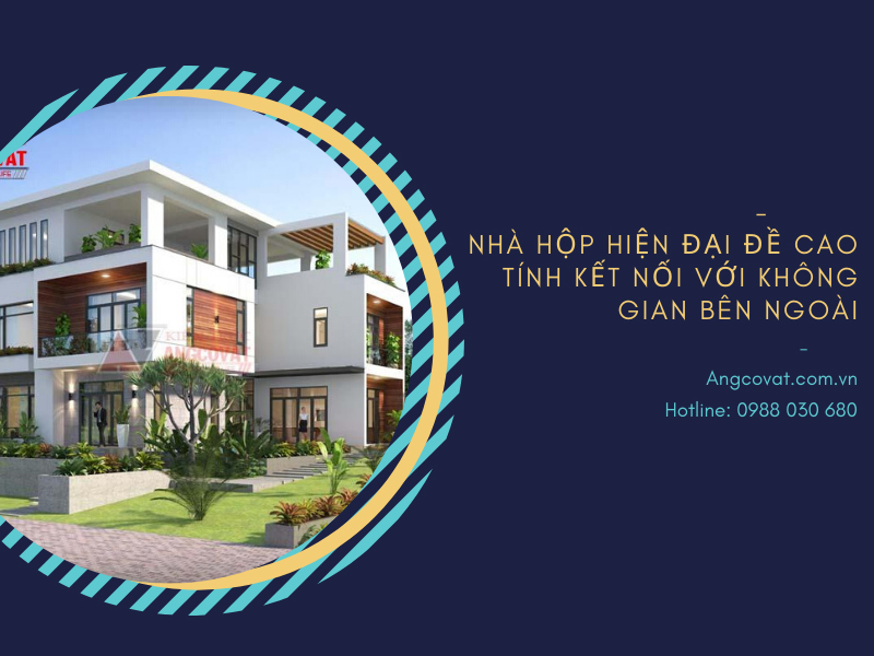 nhà hộp hiện đại đẹp