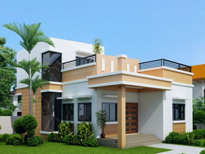 Sở hữu thiết kế nhà 1 tầng 1 tum hiện đại và tinh tế