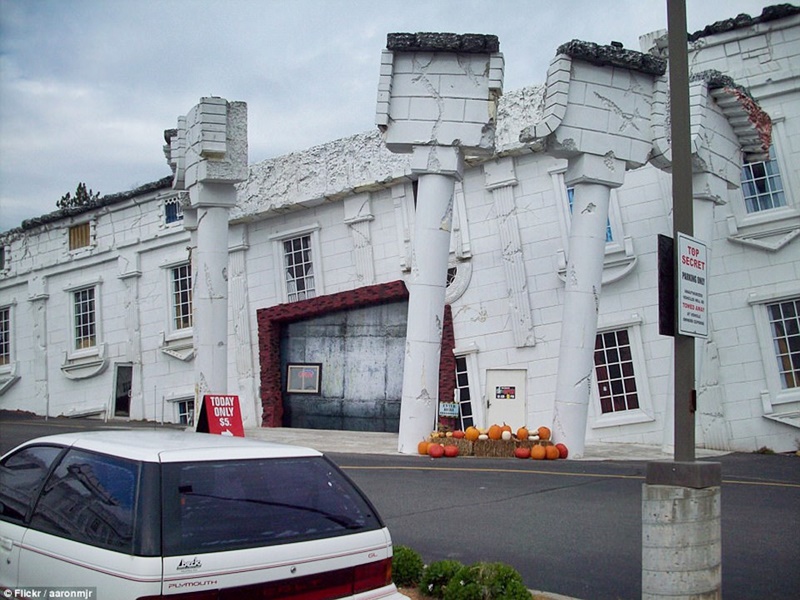 Nhà trắng phiên bản lộn ngược ở Mỹ-những ngôi nhà độc nhất vô nhị