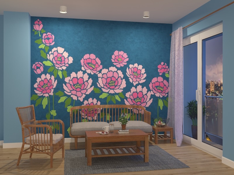 phong cách thiết kế nội thất miền nhiệt đới