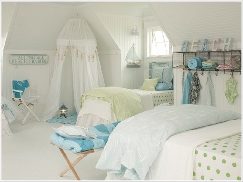 Một căn phòng cổ tích cho các bé trên tầng áp mái