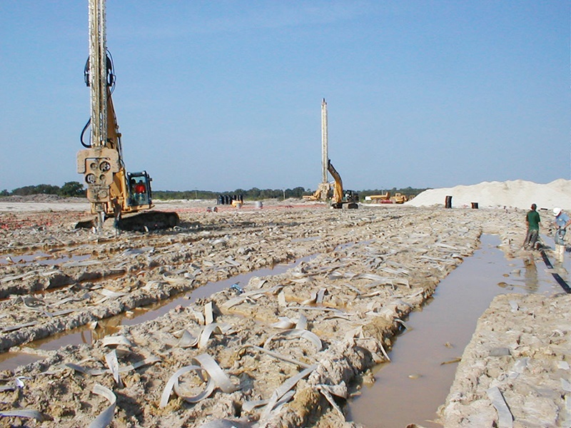 phương pháp xử lý nền đất yếu bằng bấc thấm