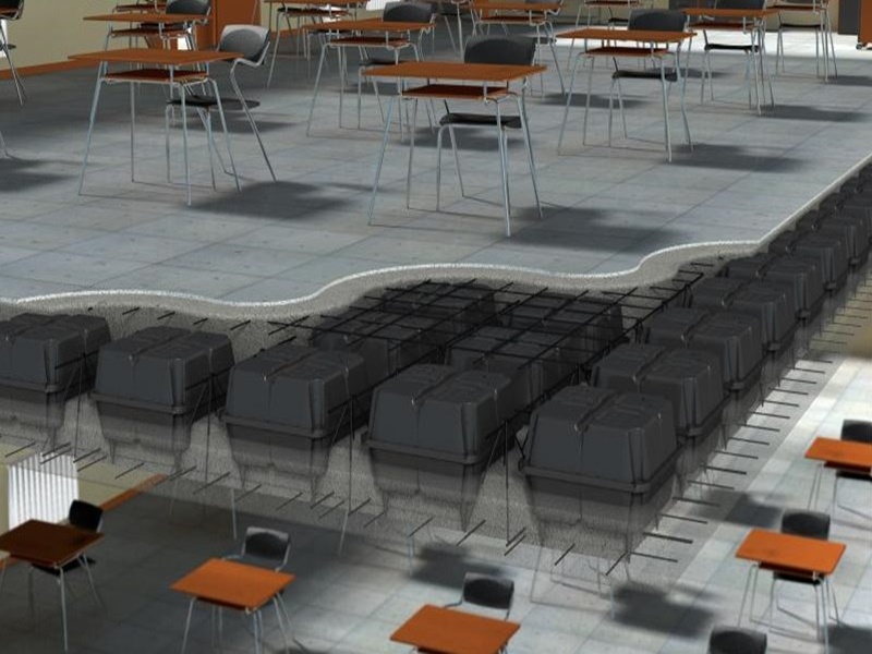 sàn bê tông không dầm,