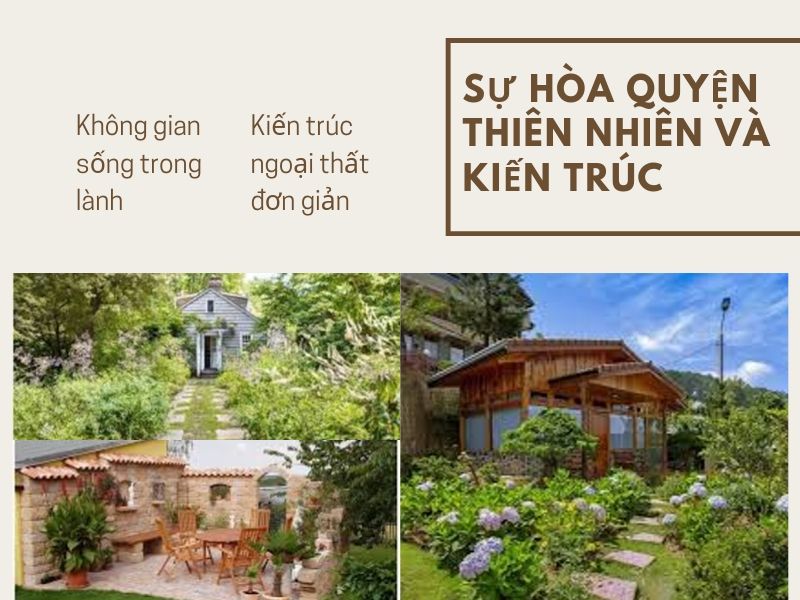 Kiến trúc và thiên nhiên hòa quyện với nhau trong mẫu nhà vườn đẹp ở Việt Nam