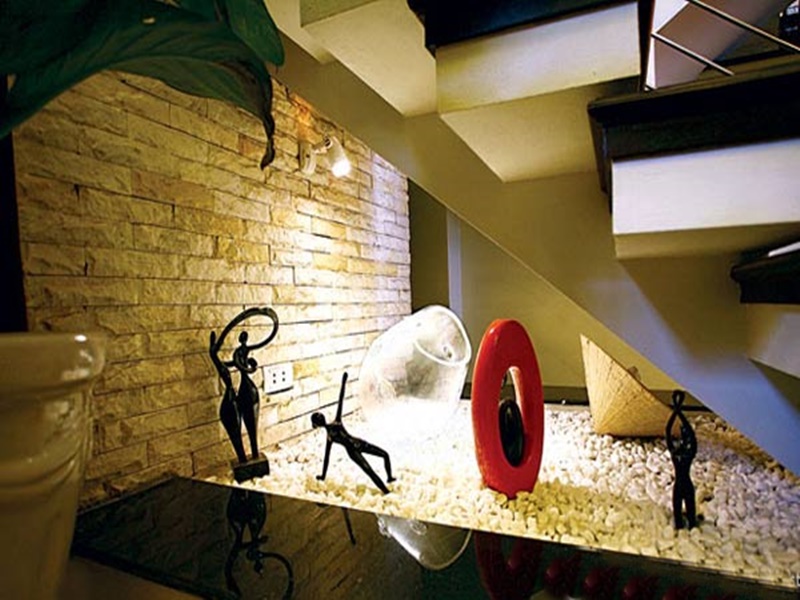 Tạo tiểu cảnh dưới gầm cầu thang