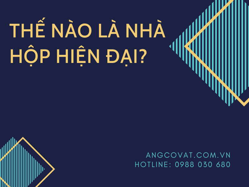 nhà hộp hiện đại đẹp