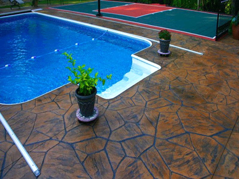 Thi công bê tông trang trí